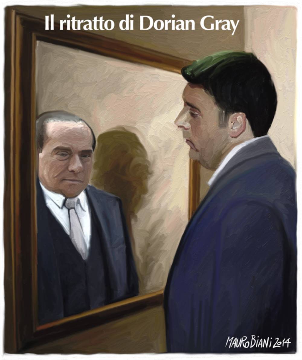 Silvio Berlusconi Matteo Renzi 